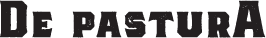 Logo negro De Pastura